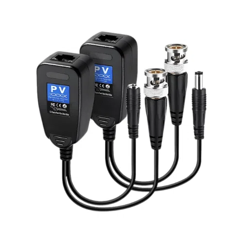 Bộ chuyển đổi tín hiệu camera qua  cáp mạng balun rj45