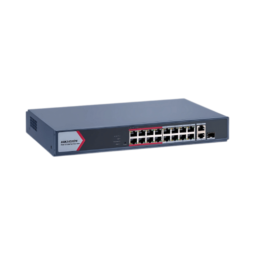 Switch poe 16 cổng hikvision DS-3E1318P-EI/M 1 Switch poe 16 cổng hikvision DS-3E1318P-EI/M
