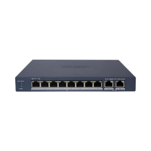 Switch poe 8 cổng hikvision DS-3E1510P-EI/M 1 Switch poe 8 cổng hikvision DS-3E1510P-EI/M